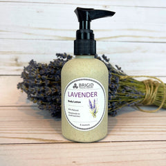 lavender body lotion 4 four ounce bottles in wheat straw bottles with plastic pump by brigid trading company hand made in the usa manufactured in america washington state kitsap county