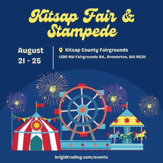 kitsap fair and stampede poster made by brigid trading company llc bremerton washington