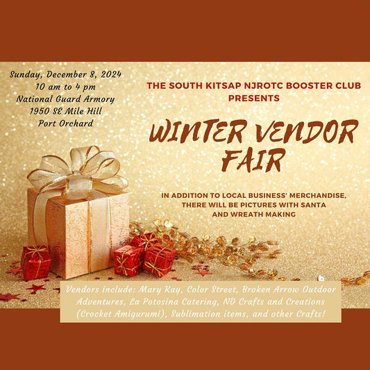 winter vendor fair sk njrotc winter vendor fair port orchard washington state