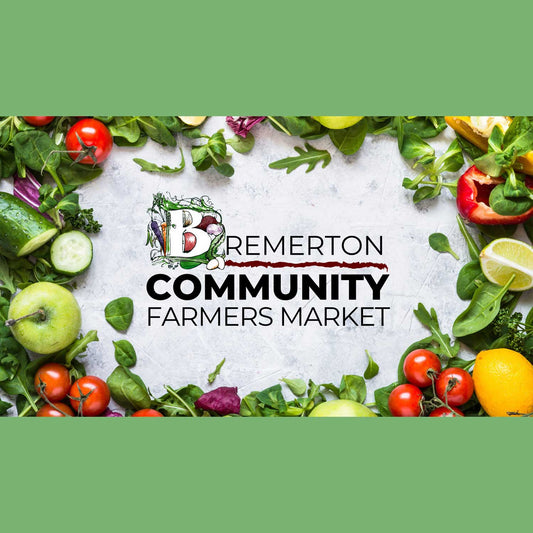 bremerton community farmers market brigid trading company website event page for 2024 vending dates