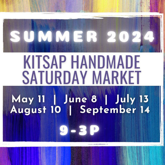 kitsap handmade saturday market in may 11 2024 summer 2024 washington state