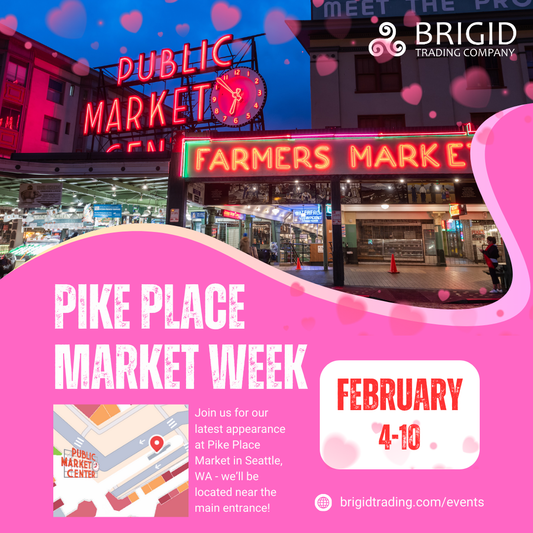 brigid trading company events pike place market february 2026