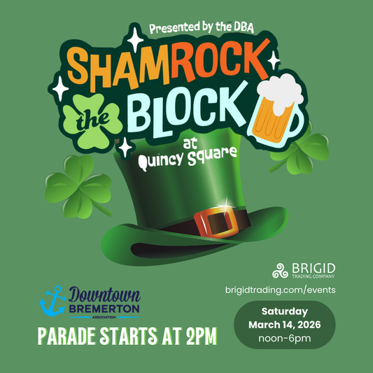 shamrock the block bremerton washington downtown bremerton association 2026 march