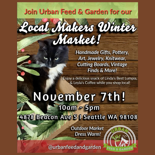 Urban Feed & Garden's Local Makers Winter Market