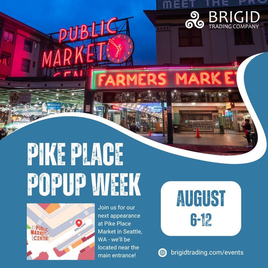 pike place market popup august 6 to 12 2025 brigid trading company popup week summer