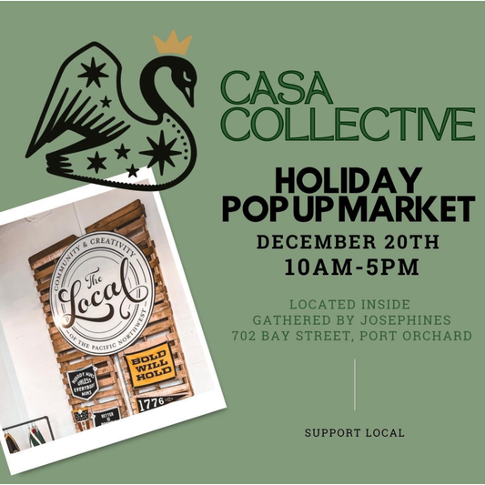 casa collective holiday popup market december 2025 port orchard washington