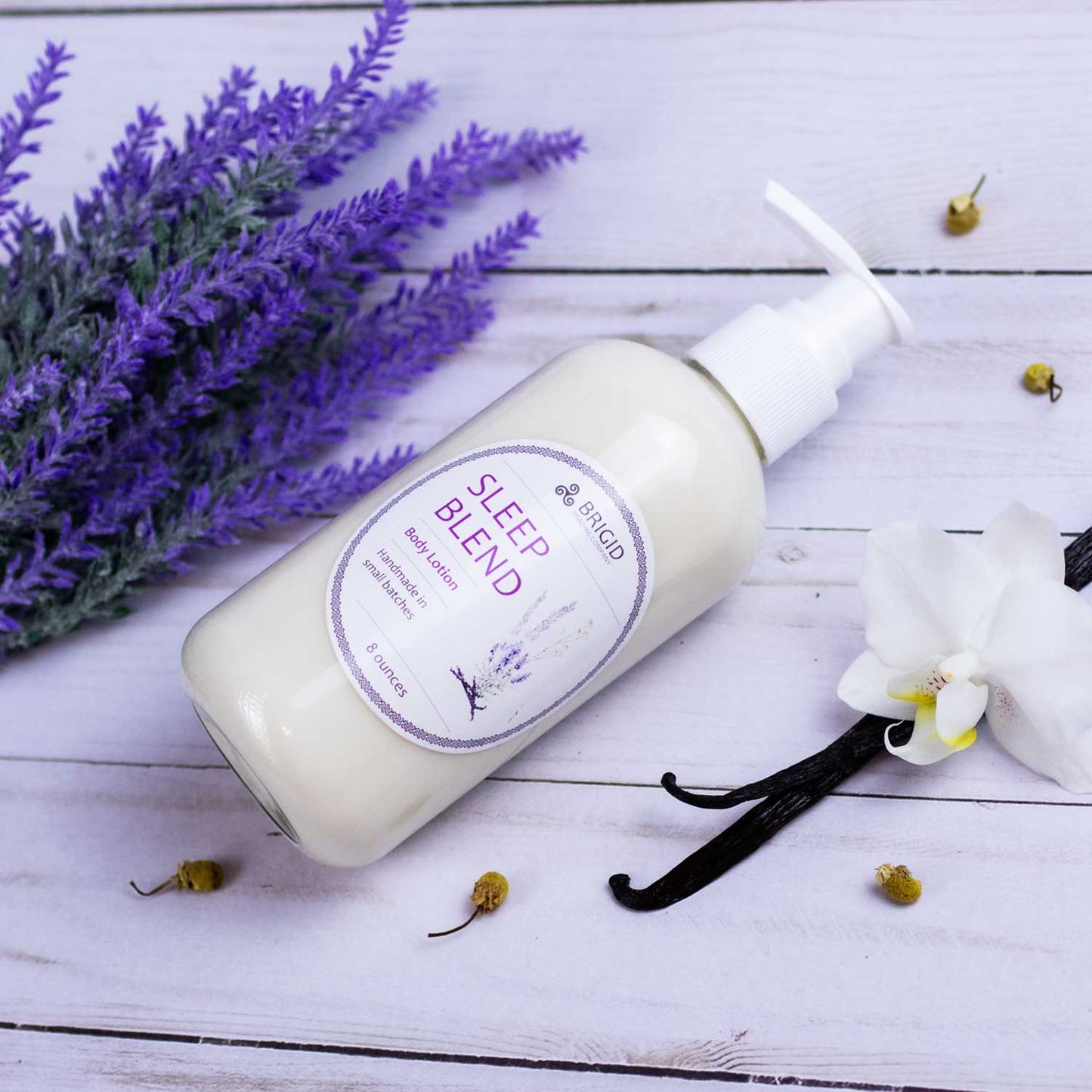 sleep blend body lotion by brigid trading company sleep blend handmade in kitsap county washington state natural body care moisturizer self care