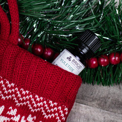 yule yuletide celtic wheel of the year premium fragrance oil diffuser christmas scents tree holidays winter 2025 red beads and holly pine details stocking stuffer gift ideas for irish fans red sweater stocking fragrance hand made fragrances by brigid trading company llc made in kitsap county washington state