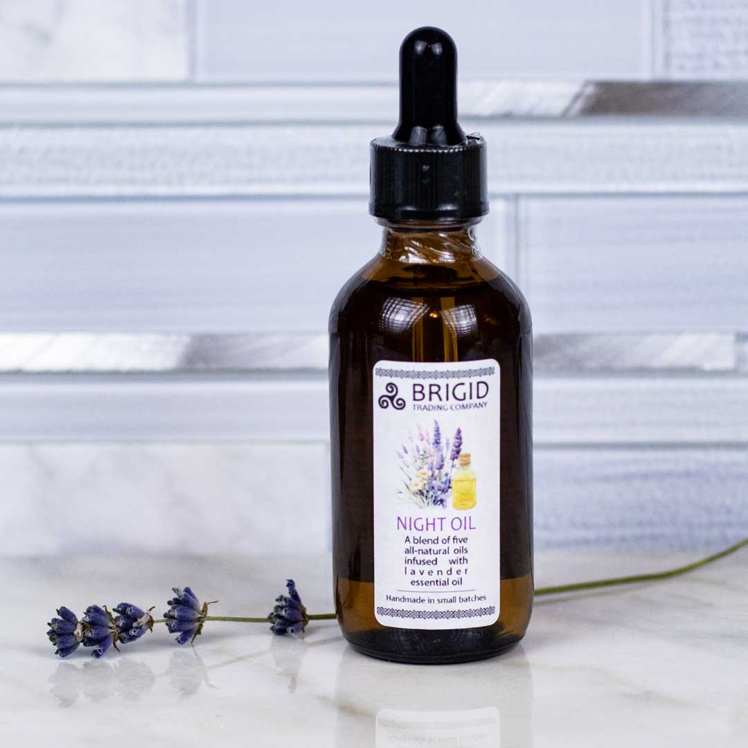 face oil night oil lavender essential oil infused all natural facial oil hand made in washington state