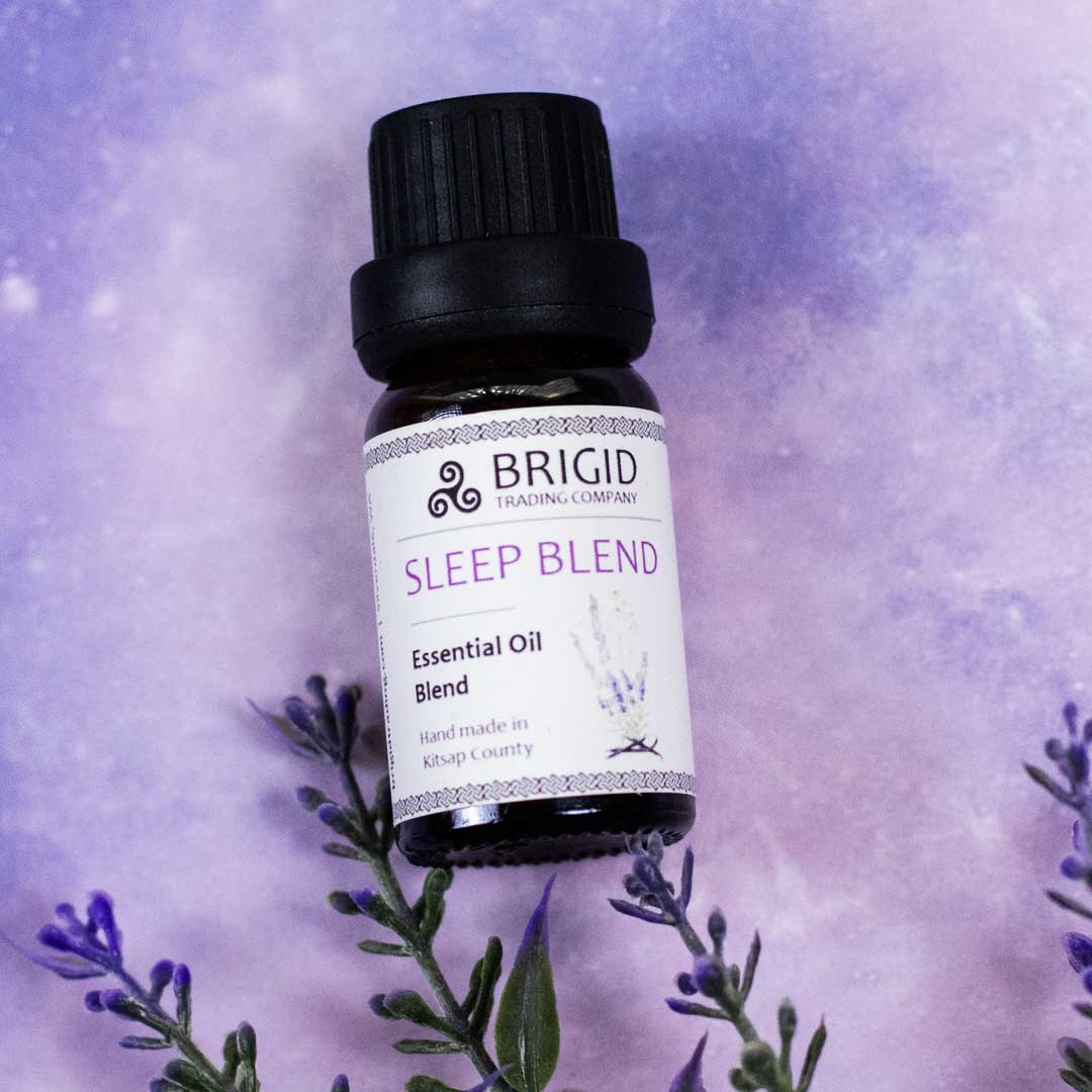 sleep blend essential oil blend aromatherapy grade lavender chamomile and vanilla sleeping for bed time diffuser humidifier additive for sleep handmade in kitsap county washington state usa