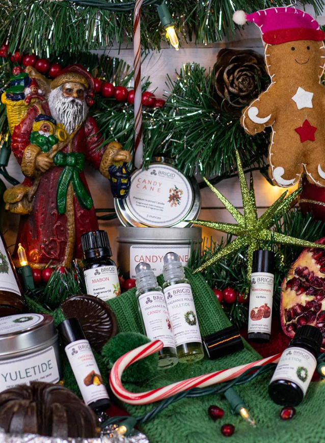 yule collection brigid trading company candy cane yule tide celtic christmas winter pomegranate mobile view